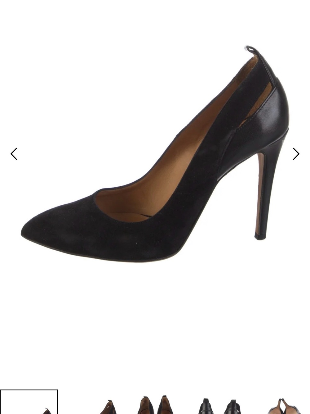 IRO - Women's Black Pointed Toe High Heel Pump